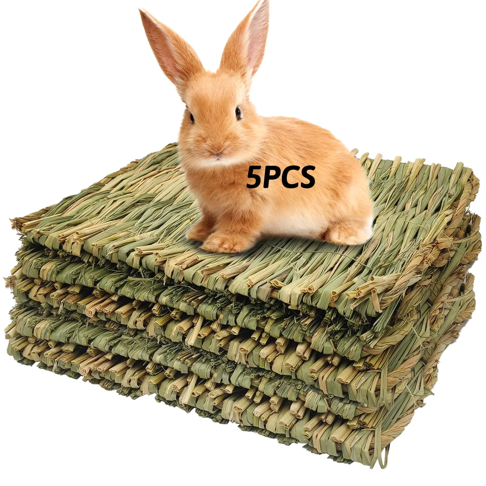 First-Class Hamiledyi Grass Mat for Small Animals — Handwoven Bedding 5 Pack Outstanding
