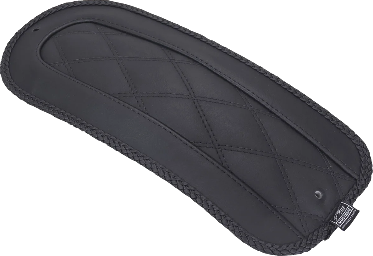 High-Quality MUSTANG Fender Bib - Double Diamond - Black - HD Sportster 83102 Premium Material