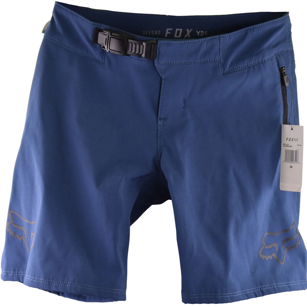 Carefully Designed Fox Racing - Youth Defend Short - Dark Indigo - 24 Trendy