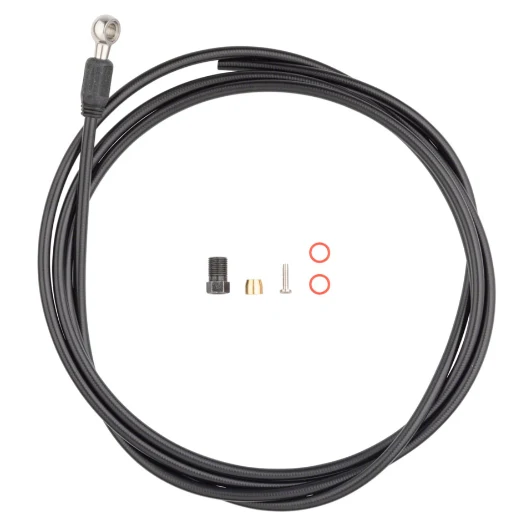 Trusted Jagwire Sport Hose Mineral Hydraulic Hose Kit Fits Shimano M9120 Black Breathable