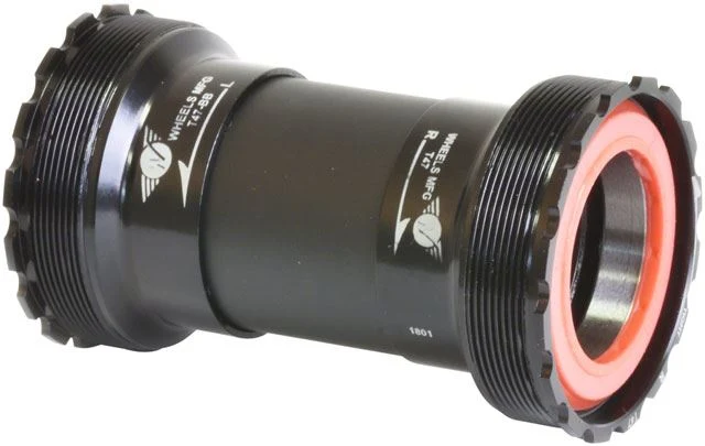 Outstanding Wheels Manufacturing T47 Inboard Bottom Bracket - DUB Spindle ABEC-3 Bearing Black Convenient