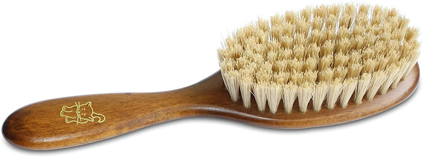 Fine Crafted Mars Coat King Bristle Cat Hair Brush – Deshedding Tool for All Breeds 3 4-Inch Bristles 2-Inch Wide Head Trusted