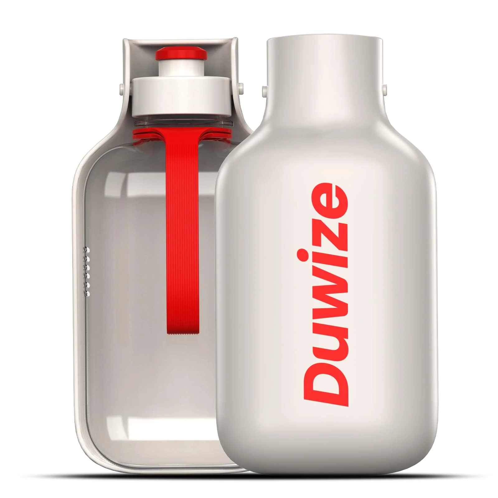 Carefully Designed Duwize Portable Dog Water Bottle – 19 oz Wide-Mouth Folding Design for Outdoor Hydration Next-Generation