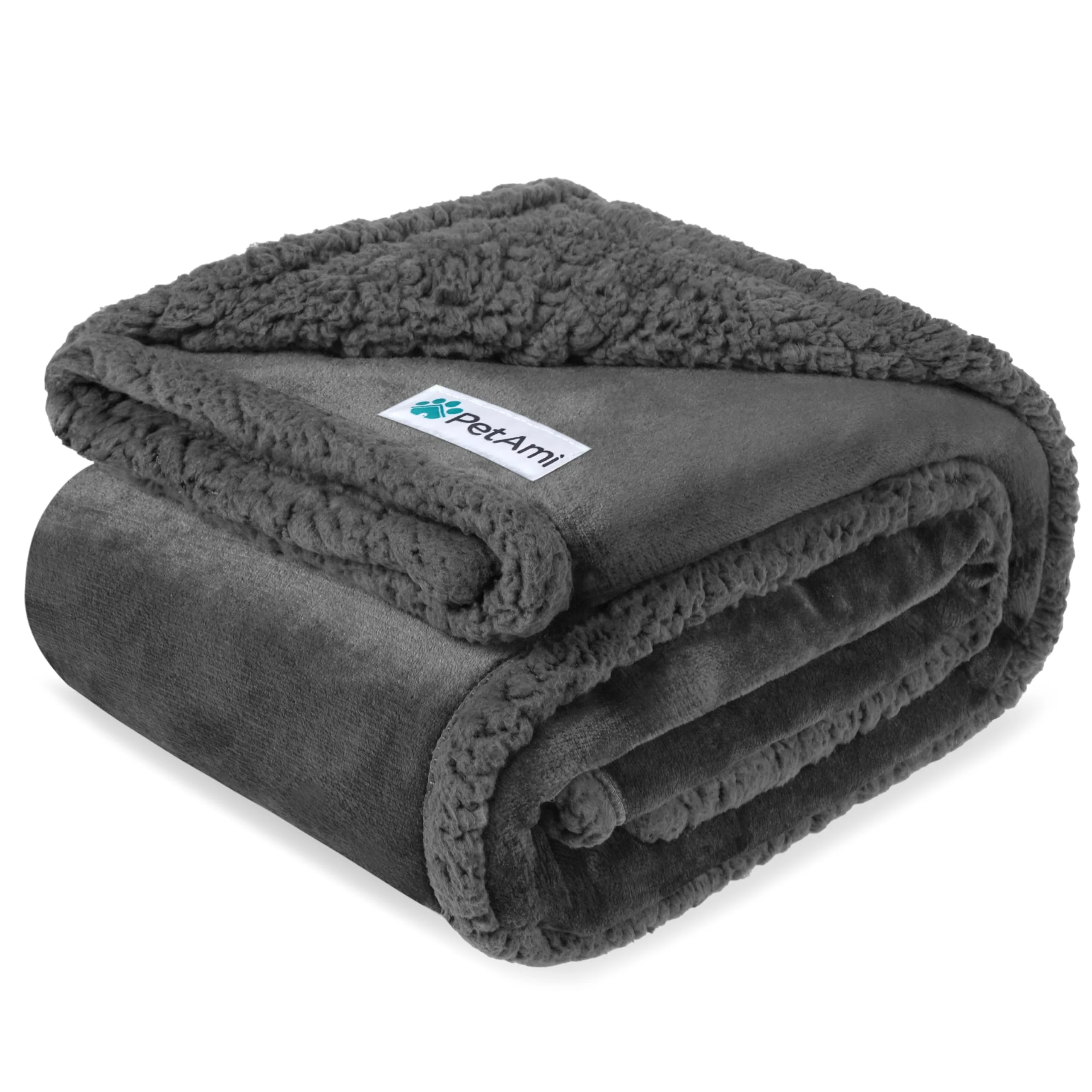 Contemporary PetAmi Waterproof Dog Blanket - Reversible Sherpa Fleece 29x40 Leakproof Couch Cover Trendy