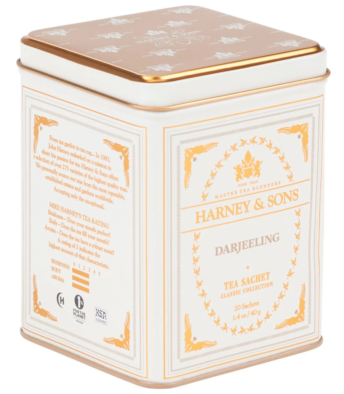 Casual Darjeeling Classic Tin of 20 Sachets Selected