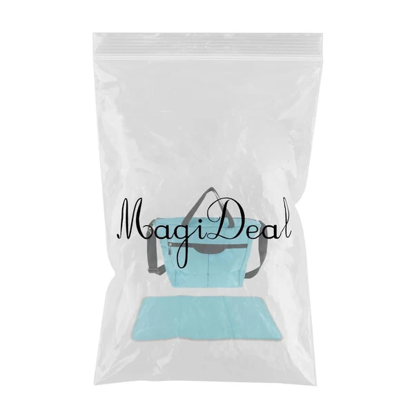 Casual Maxbell Multi-use Baby Carriage Bag Bottle Diaper Storage Mummy Bag Blue white Exceptional