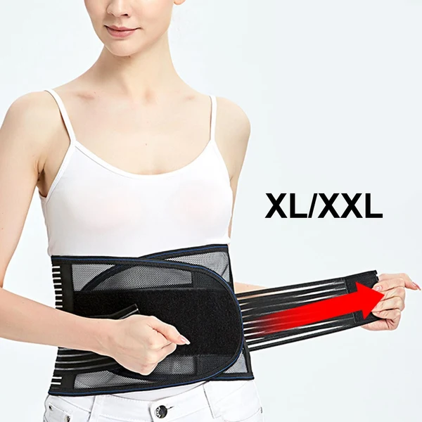 Reusable Maxbell Back Support Belt Lumbar Support Adjustable for Scoliosis Men and Ladies XL Long-Lasting