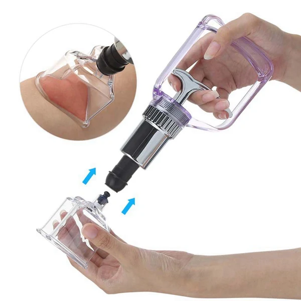 Recyclable Maxbell Cupping Therapy Set Vacuum Twist Suction Device for Body Leg Heart Cups Trendy