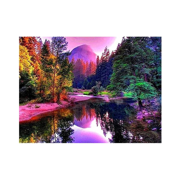 Elite Maxbell DIY 5D Diamond Painting Embroidery Cross Stitch Kits Scenery 30x40cm Fine