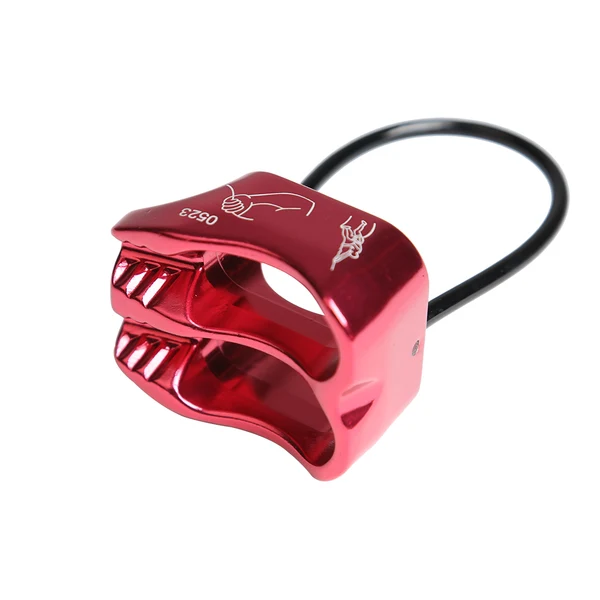 Efficient Maxbell Pro Rock Climbing Tree Carving Double Slot Belay Device Rappelling Equipment Organic