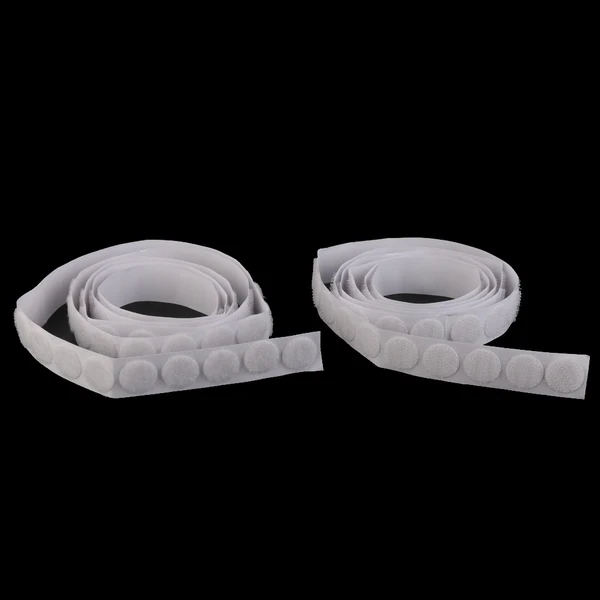 Powerful Maxbell Phenovo Self Adhesive Hook Loop Coins Dots 16mm 140Pcs White Responsible