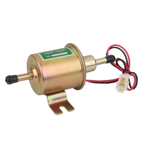Responsible Maxbell New Gas Diesel Inline Low Pressure Electric Fuel Pump 12V HEP02A HEP-02A Powerful