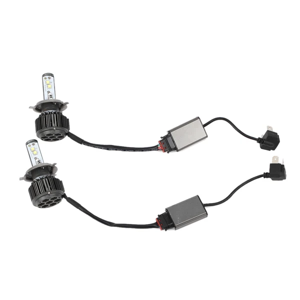 Classic Maxbell 7200LM LED Headlight Kit H4 9003 Hi Low Beams 6000K Bulbs 80W High-Grade
