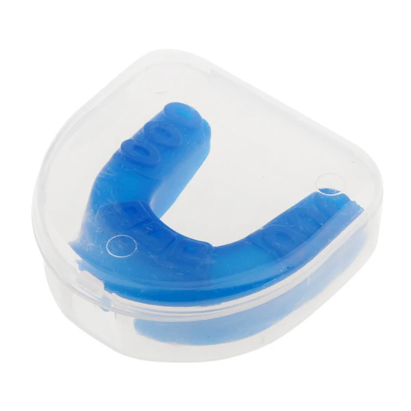 Durable Maxbell Mouth Guard Piece Gum Shield Teeth Protector Boxing Kickboxing MMA Muay Thai With Case Smooth