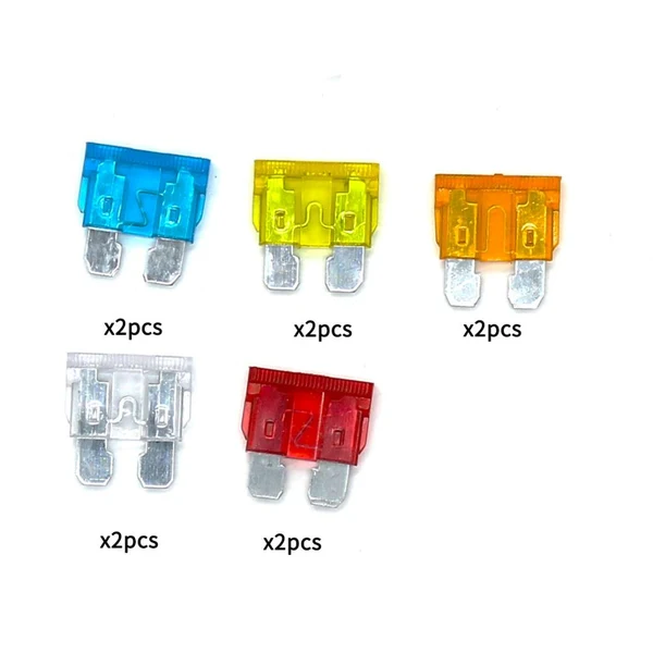 Elite Maxbell 10 Way Circuit Automotive Car Boat Blade Fuse Box Block Holder with Cover Excellent