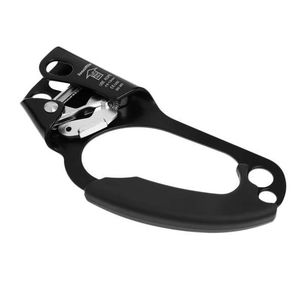 Refined Maxbell Left Hand Ascender Riser with Chalk Bag for Rock Climbing Bouldering Caving Durable