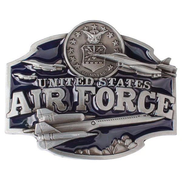 Smart Maxbell United States Air Force Eagle Belt Buckle Eagle Buckle for Men Cowboy Belt Casual Jeans Ornament Versatile