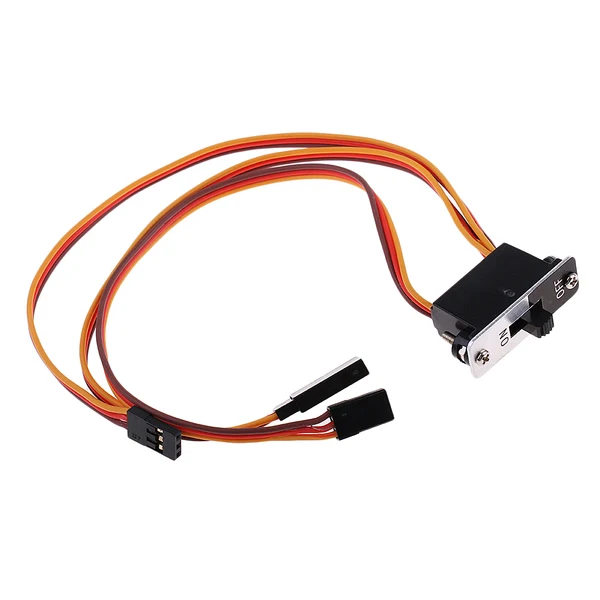 Genuine Maxbell JR 3 Way Connector Plug Cable Wire Harness w On Off Power Switch for RC Car Selected