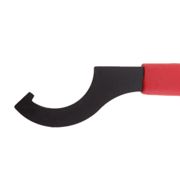 Official Maxbell Black ER-25 Hook Wrench Spanner Collet Chuck for Lathe Clamping Nut ER25 ER Wrench Tool with Red Skidproof Handle Authentic