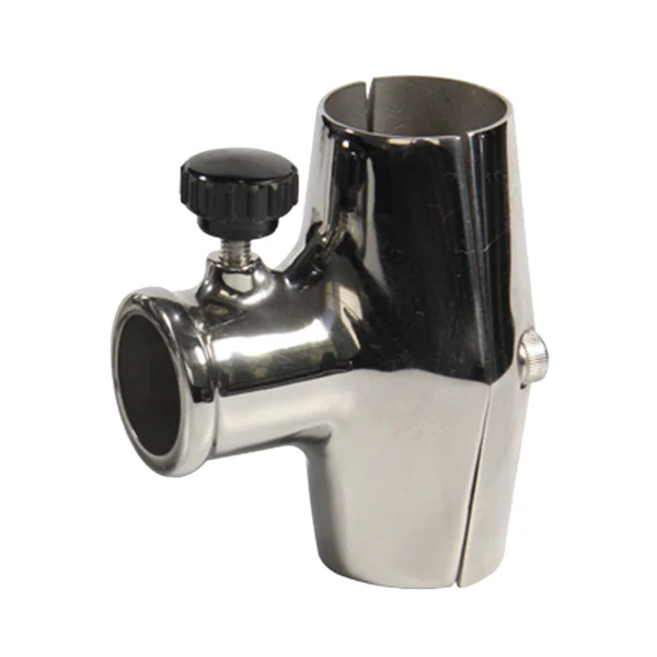 Verified Maxbell Marine Boat 316 Stainless Steel Flag Pole Socket for 22-25mm 7 8 -1 Pipe Clean