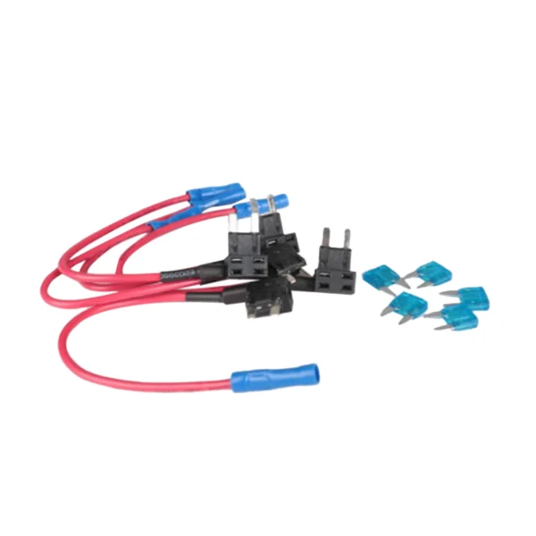 Efficient Maxbell 5pcs set 15A Add Circuit Medium Blade Fuse Box Holder ACS ATO ATC Piggy Back Durable