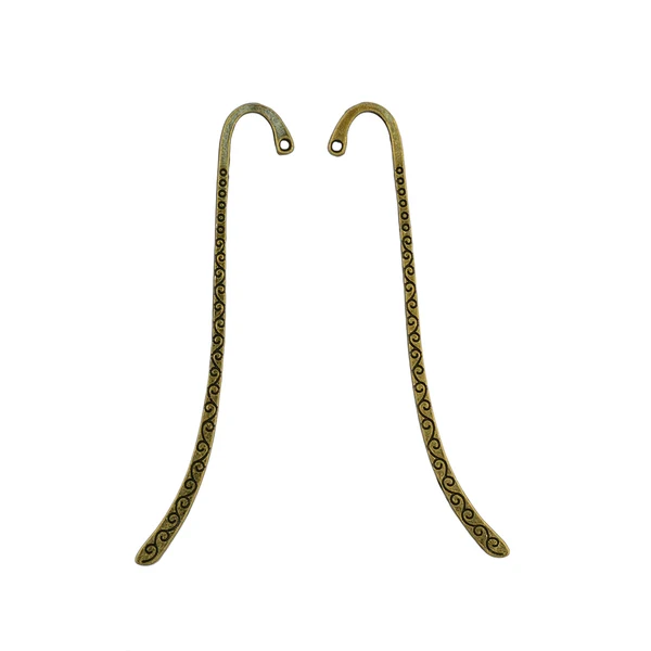 Safe Maxbell 20 Pieces Vintage Metal Bookmarks Book Mark For Book Office School Supplies Bronze Soft