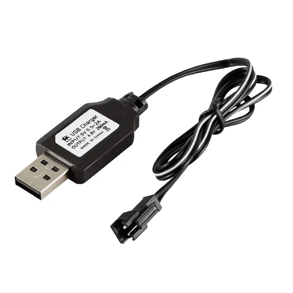 Fashionable Maxbell 1Pc RC Model Battery Charger Cable 4.8V 250mA USB Balance Fast Charging High-End