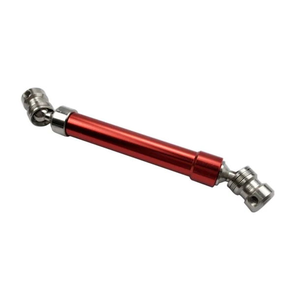 Professional Maxbell 112-152mm Universal Drive Shaft Steel for RC Crawlers D90 SCX10 Red Premium