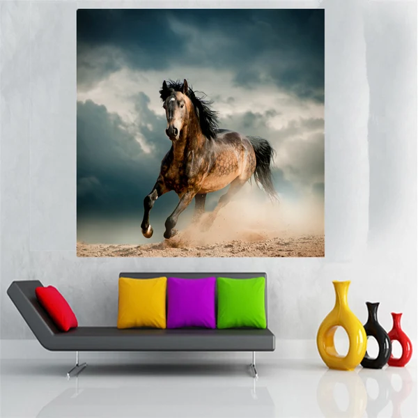 Proven Maxbell 60cm HD Canvas Print Wall Art Painting Decor Adorned Picture-Horse Unframed Smooth