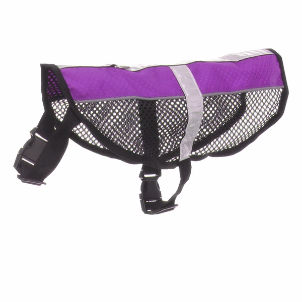 Traditional Maxbell Reflective Mesh Dog Chest Harness Strap Training Walk Collar Vest Purple L Dependable