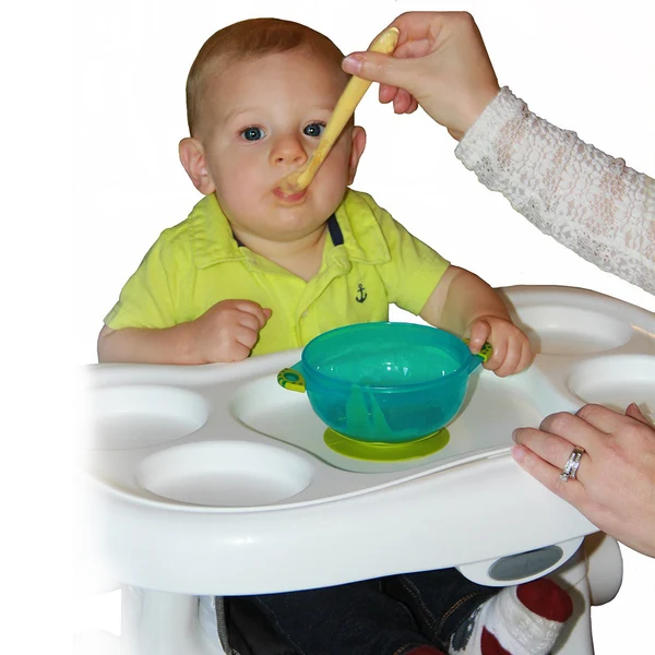 Organic Maxbell Baby Feeding Spoons BPA Soft Silicone First Stage Toddler Spoon Green Sophisticated