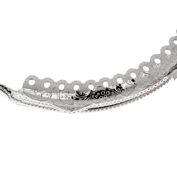 Recyclable Maxbell 8.5cm Metal Frame Clasp For Purse Handle Bag Candy Bead Head Rose Red Casual