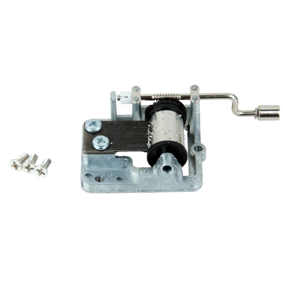 Specialty Maxbell Hand Crank Mechanical Movement Music Box Play Wedding March High-Quality