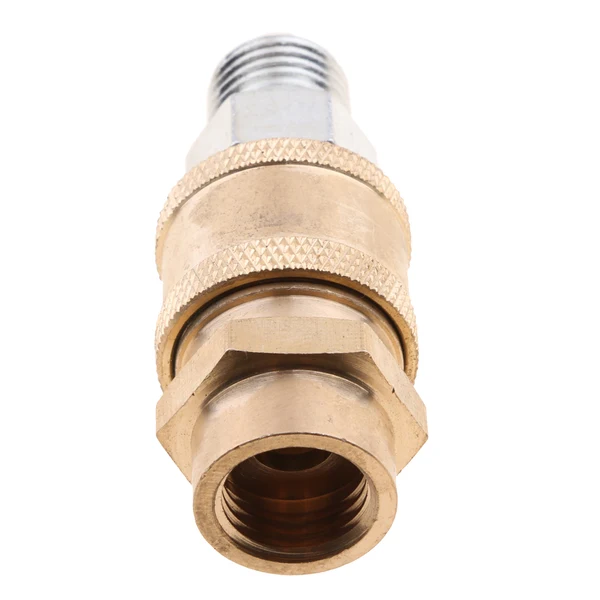 Natural Maxbell Pressure Washer Quick Release 14mm Male to 14mm Female Brass Coupling Innovative