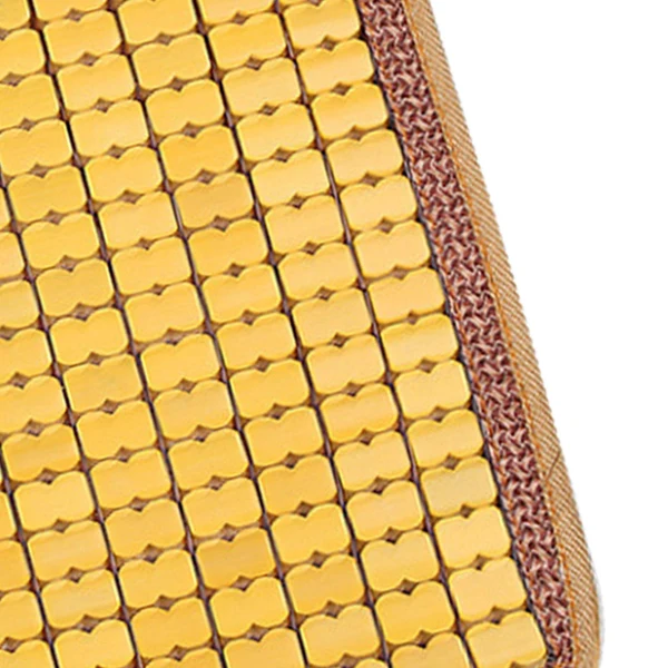 Reliable Maxbell Car Seat Cushion Portable Non Slip Breathable Chair Pad for Truck Yellow 45cmx45cm Pure