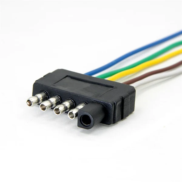 Healthy Maxbell 5Way Flat Trailer Wire Harness Extension Connector Socket W 36'' Cable - US Modern
