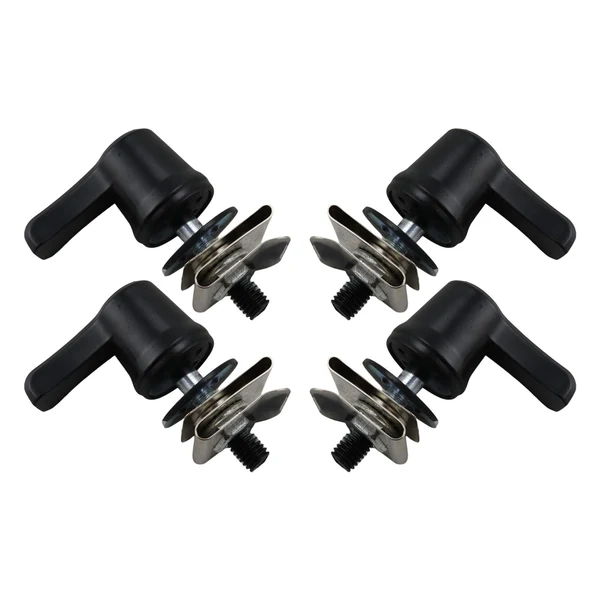 Detailed Maxbell 4Pcs Saddlebag Mounting Hardware for Touring Glide Motorbikes Supplies Fine