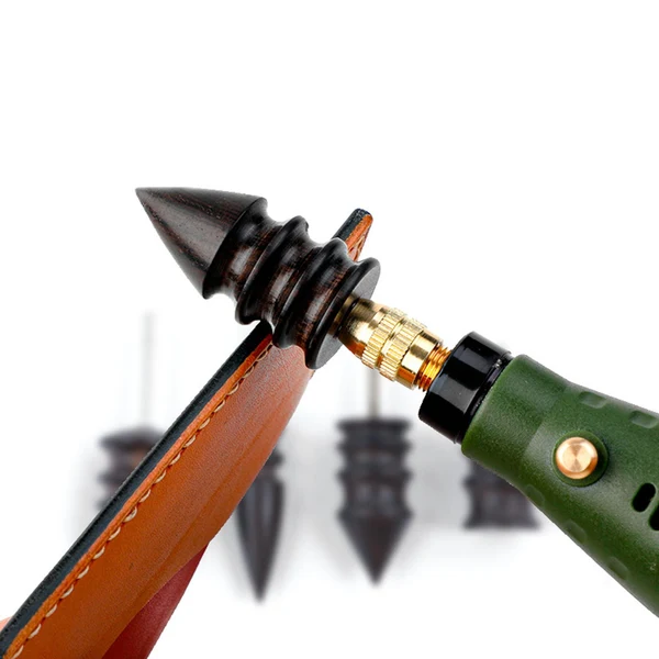 Exclusive Maxbell Leather Burnisher Slicker Wood Edge Leather Craft Tool Flat 48mm Tip 62.5mm Healthy