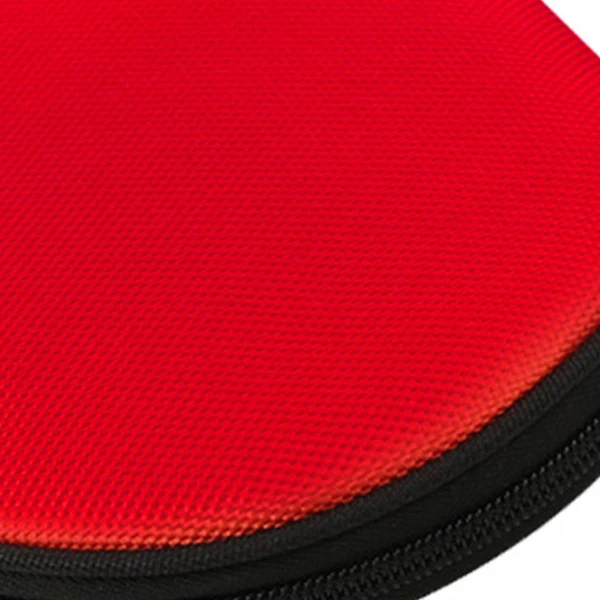 High-Quality Maxbell CD DVD bag Holder for Car Oxford Cloth 20 Capacity Red Powerful