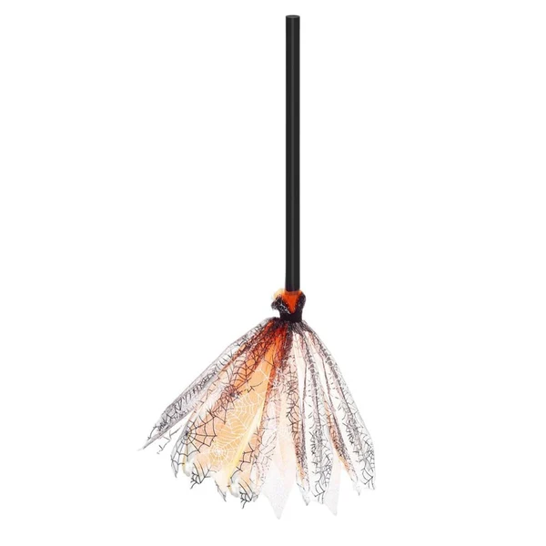 Specialty Maxbell Halloween Broom Gift Prop Broomstick Costume Accessories Accessory Orange Quality