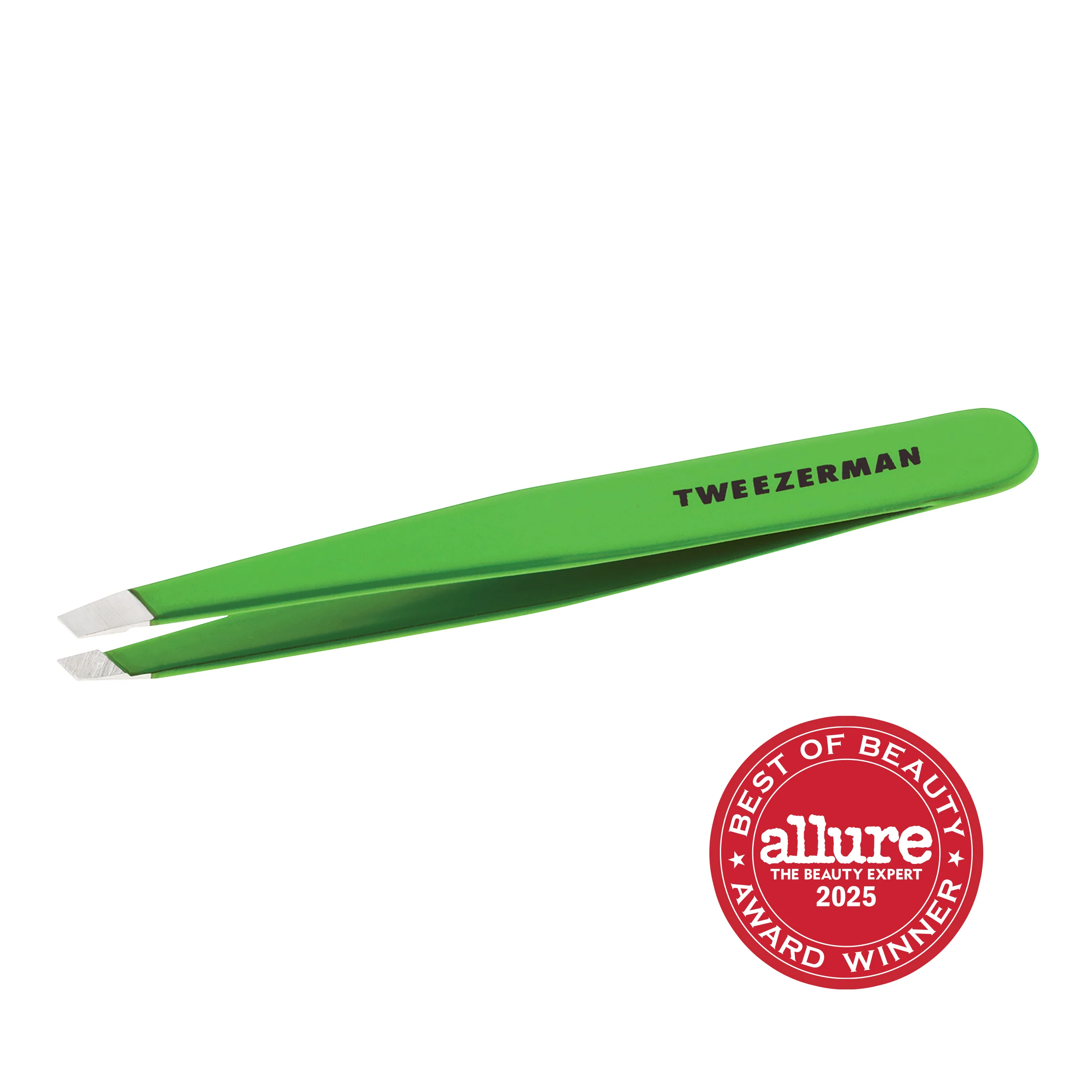 Carefully Designed Slant Tweezer Green Apple Comfortable