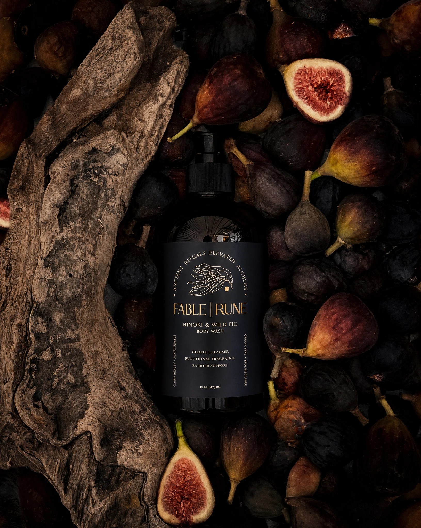 Luxury HINOKI WILD FIG BODY WASH Casual