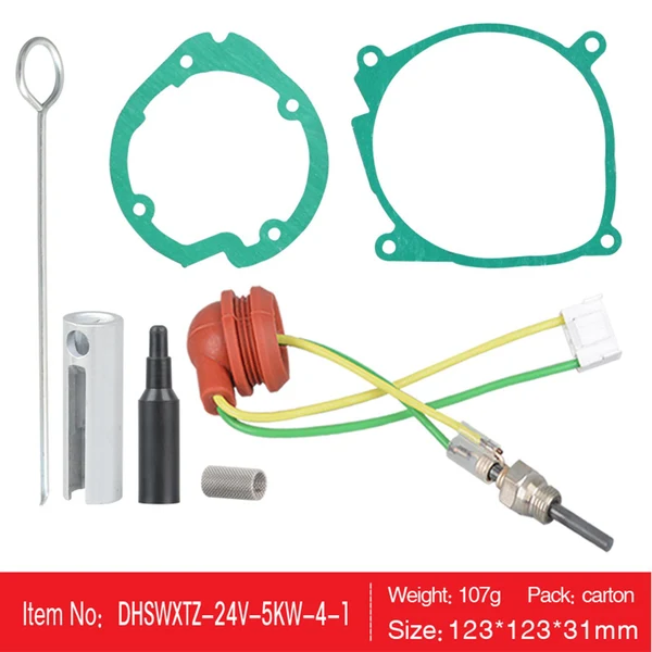 High-Performance Maxbell Glow Plug Repair Kit Maintenance Supplies for 24V 5kW Parking Heater High-Quality