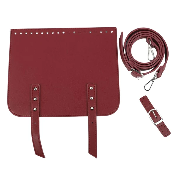 High-Quality Maxbell Handmade Bag Making Accessories Shoulder Bag Cover Purse Making for Backpack red Breathable