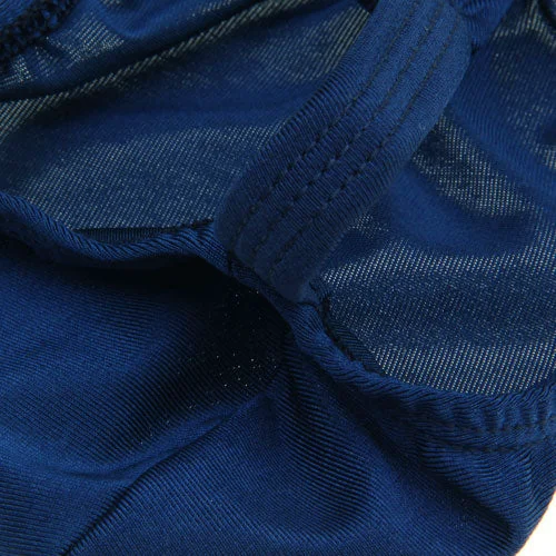 Smart Maxbell Maxbell Mens Y Back Stretch Pouch Thong Underwear G-string - Dark Blue Official