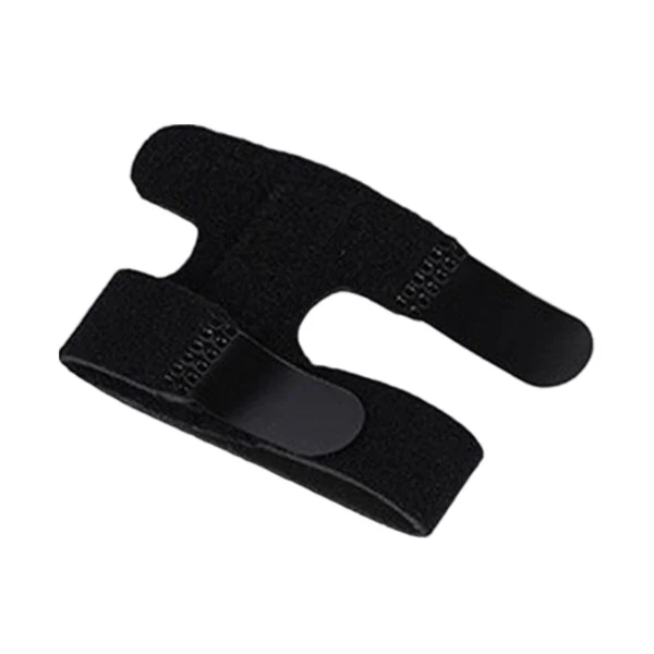 Advanced Maxbell Toe Splints for Straightening Toe Straightener for Injury Broken Toe Thumb Black Outstanding