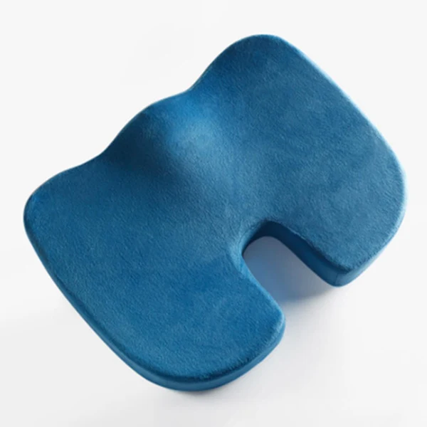 Professional Maxbell Travel Seat Cushion Hip Support Butt Pillow for Office Stadium Postnatal Blue Solid