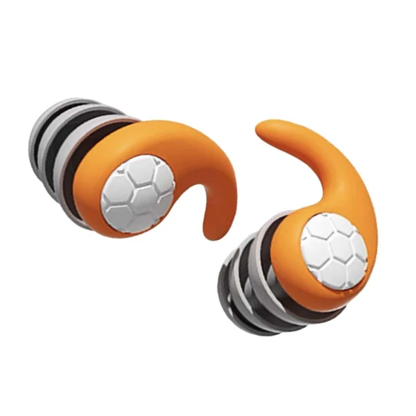 Fashionable Maxbell Earplugs for Sleeping Noise Cancelling Waterproof Super Soft for Travel Work Orange Prestigious