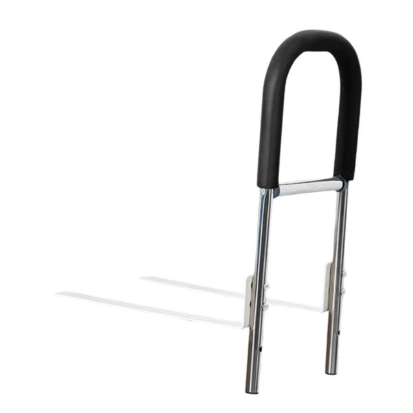 Easy-to-Use Maxbell Bed Assist Rail Bed Safety Handrail Bed Support Bar for Elderly Handicaps Black Reusable