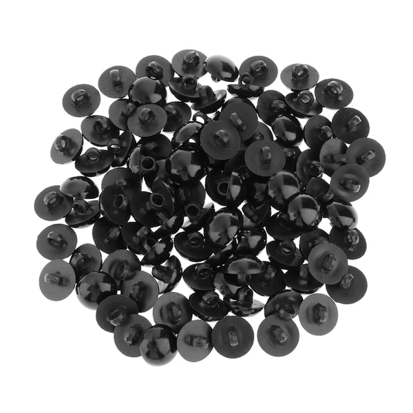 Smooth Maxbell Mushroon Doll Eyes Plastic Sewing Buttons Animal Craft Round Noses Black 15mm Contemporary